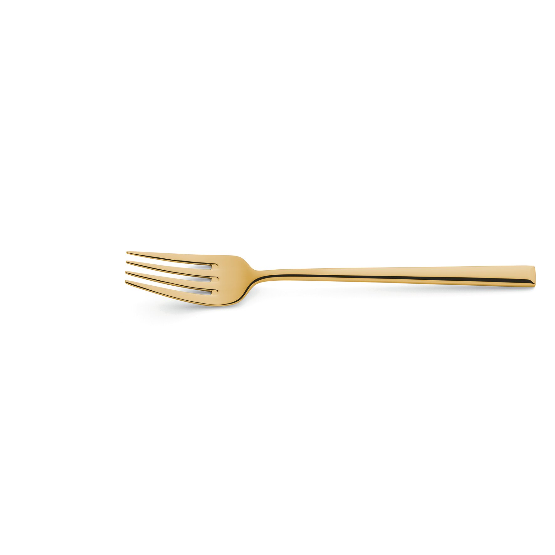 Metropole, Vorspeisen- / Dessertgabel 191 mm PVD gold