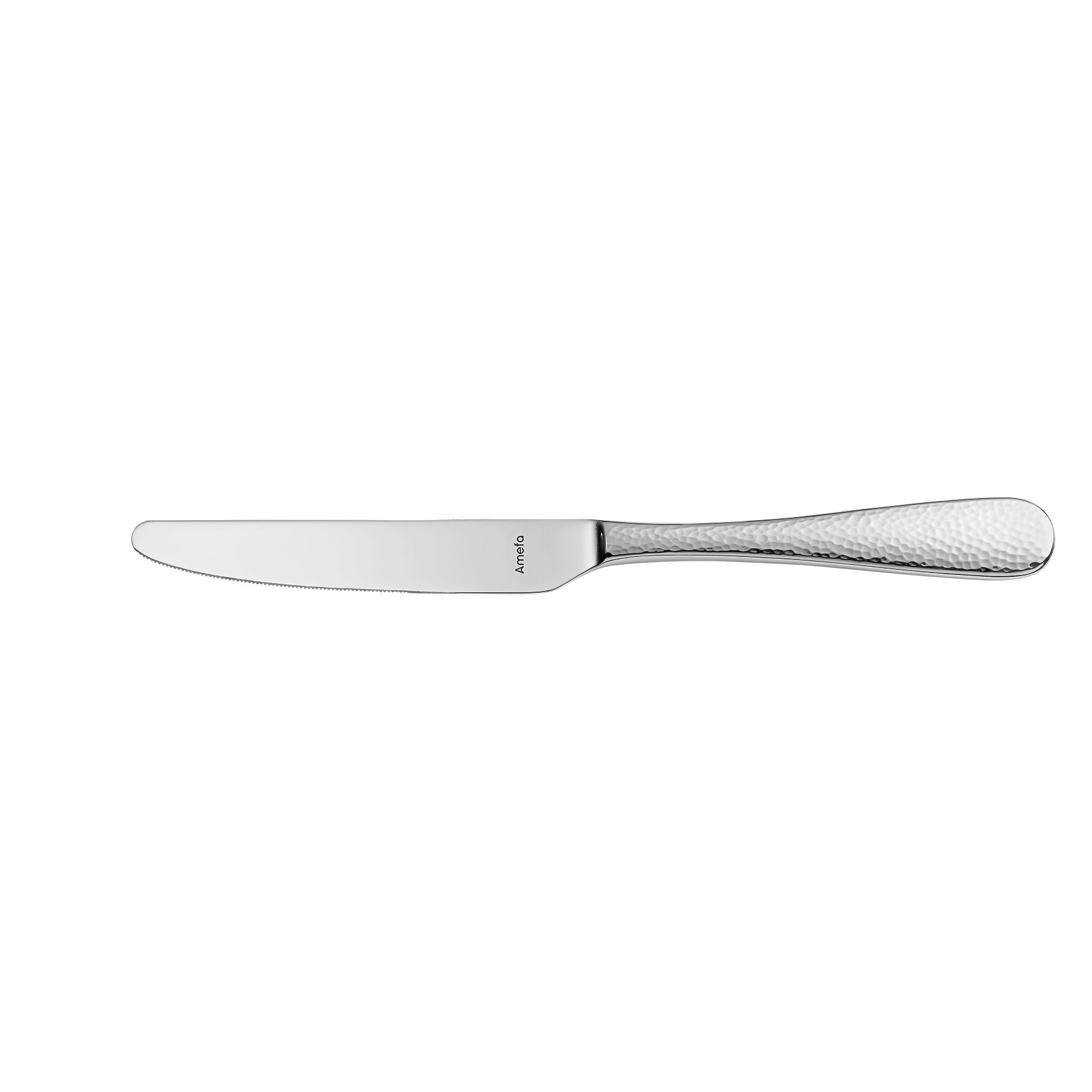 Sierra, Vorspeisen- / Dessertmesser Vollheft 213 mm gehämmert