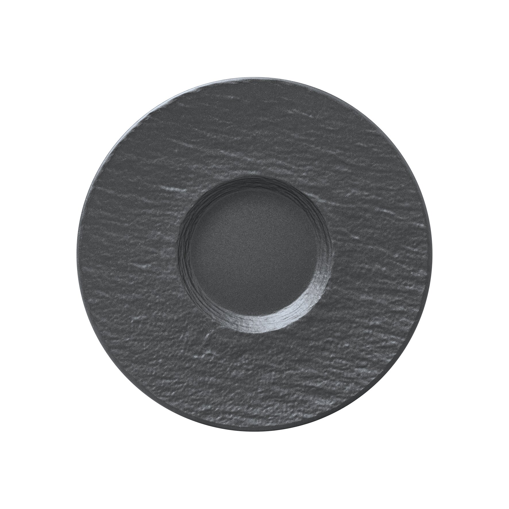The Rock Black Shale, Untertasse ø 154 mm schwarz