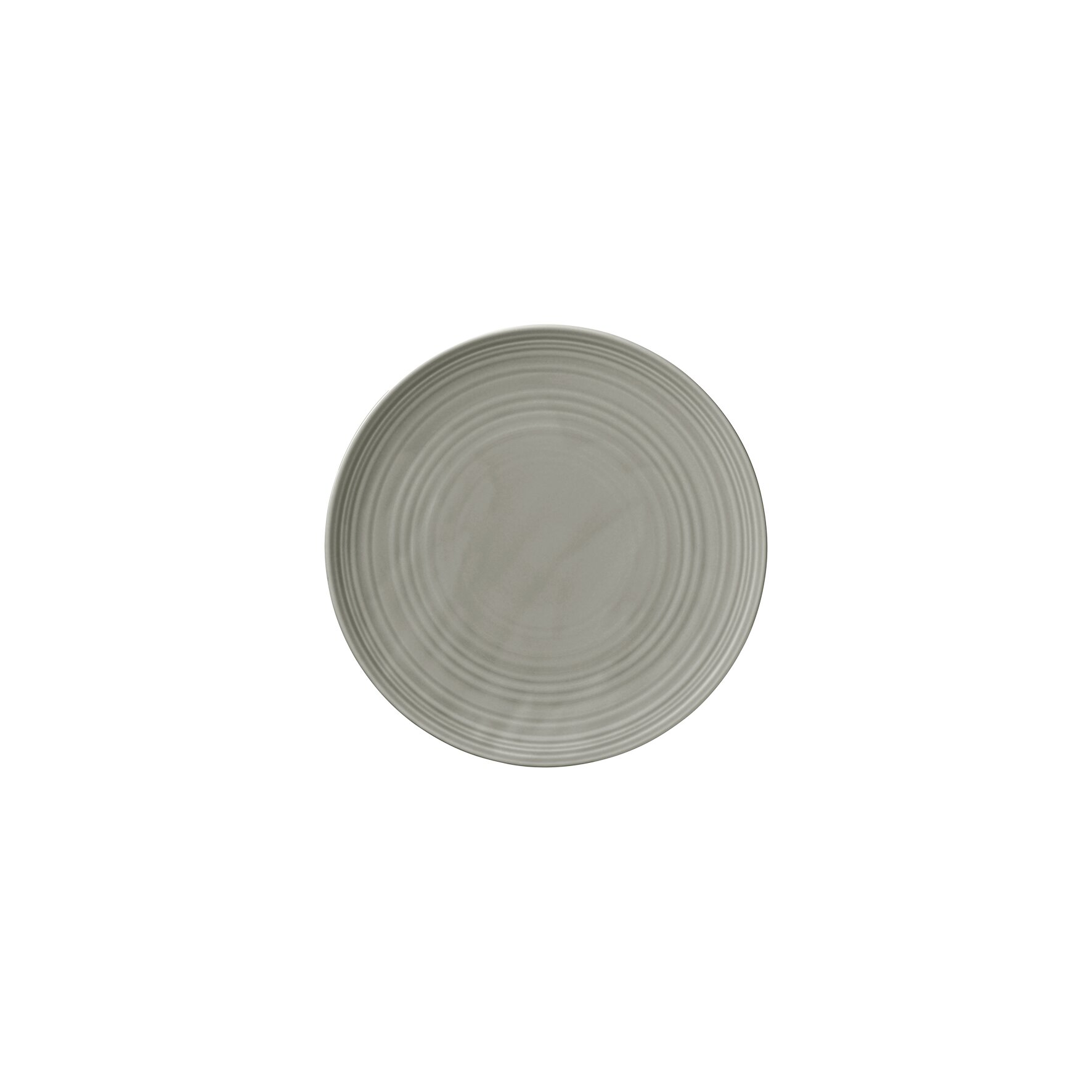 Country House, Coupteller flach rund Struktur ø 170 mm gray