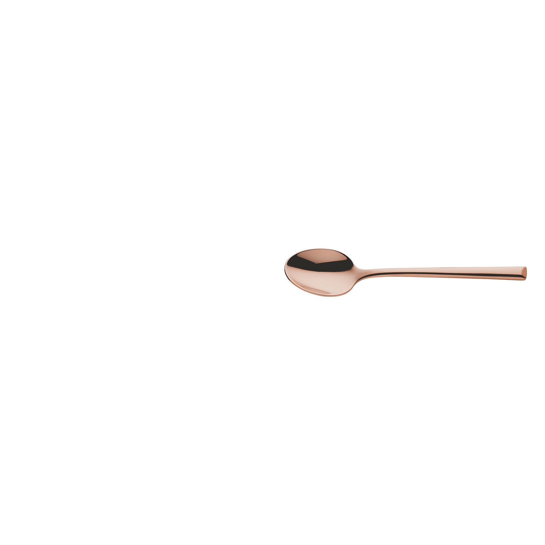 Metropole, Mocca- / Espressolöffel 115 mm PVD kupfer