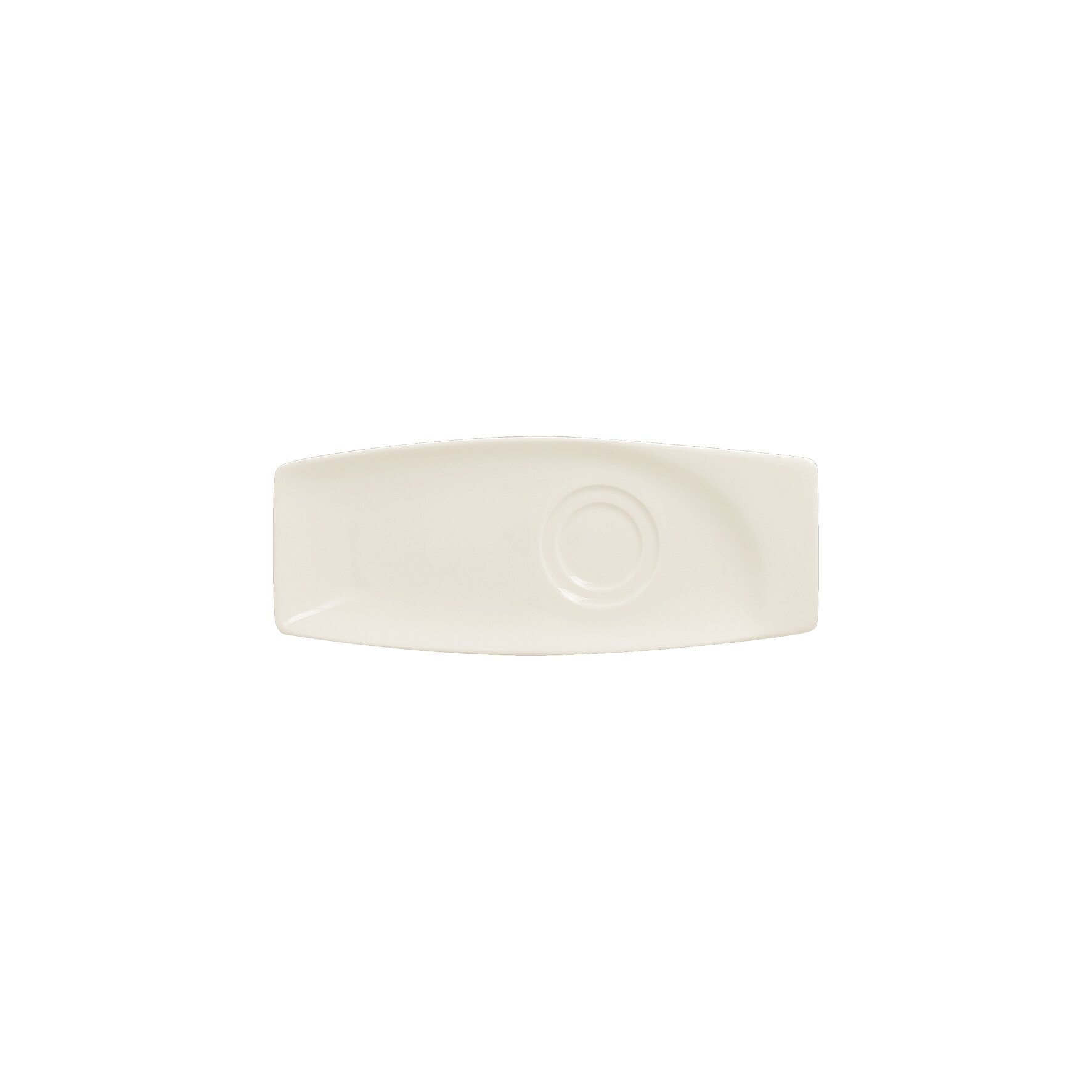 Mazza, Untertasse rechteckig 261 x 100 mm creme