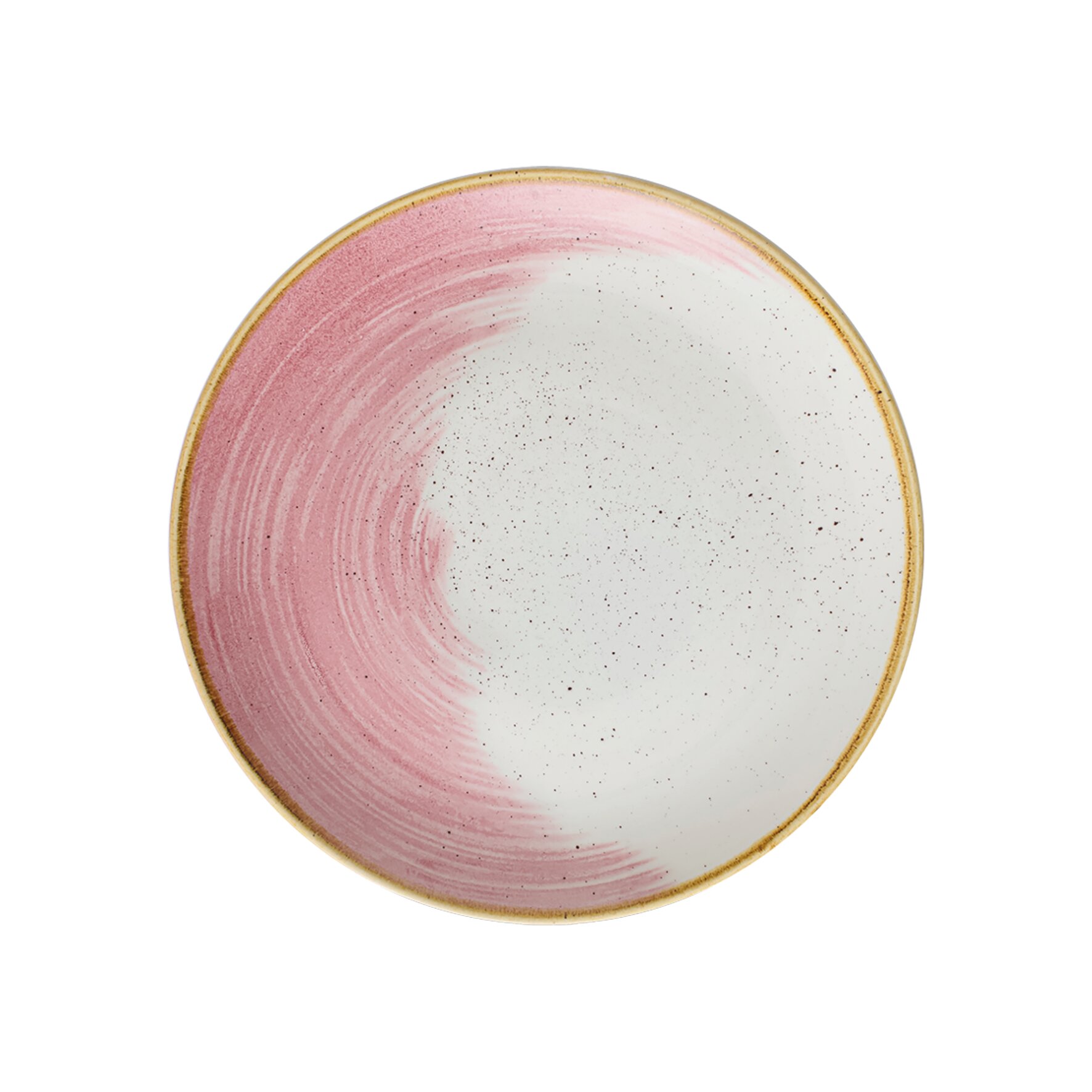 Stonecast Accents, Coupteller flach ø 260 mm Petal Pink 